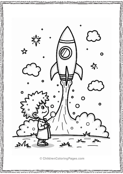 Rocket Launch With Young Scientist Free PDF Printable