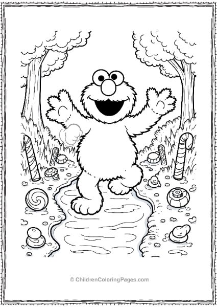 Sesame Street Cookie Monster Candy Land Adventure Free PDF Printable