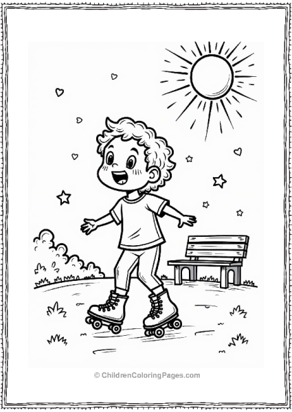 Skating In The Sun Free PDF Printable