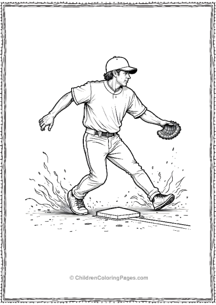 Sliding Into Home Plate Scaled Free PDF Printable