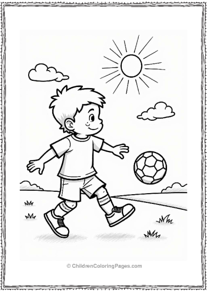 Soccer Fun In The Sun Free PDF Printable