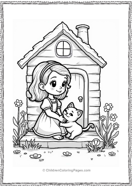 Sophia Comforts A Lost Kitten Free PDF Printable