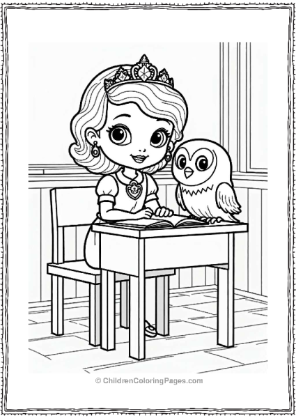 Sophia In The Royal Classroom Free PDF Printable