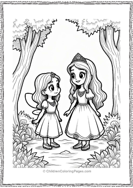 Sophia Learning Bravery In A Magical Forest Free PDF Printable