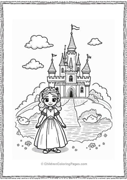 Sophia The First At The Cloud Castle Free PDF Printable