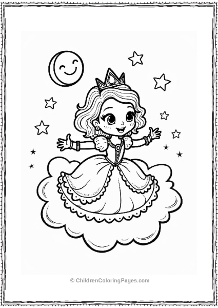 Sophia The First In The Clouds Free PDF Printable