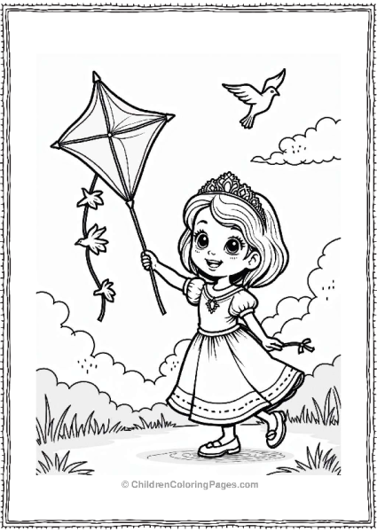 Sophia The First With A Magical Kite Free PDF Printable