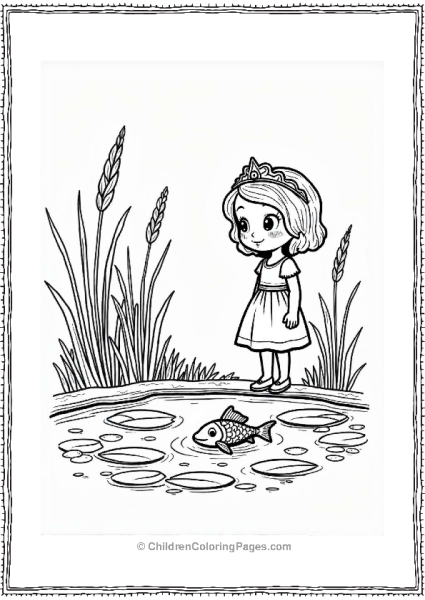 Sophia And The Colorful Fish Free PDF Printable