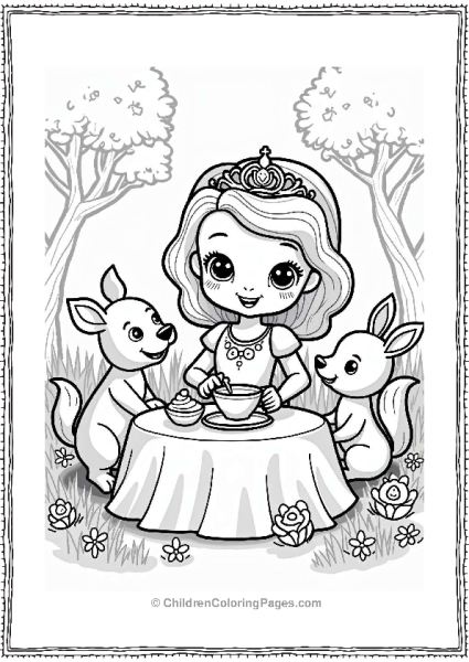 Sophia S Garden Party With Friends Free PDF Printable