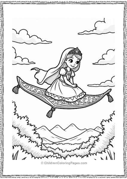 Sophia The First On A Magical Carpet Free PDF Printable