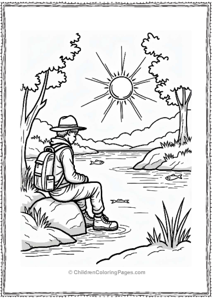 Sun Adventure By The River Free PDF Printable