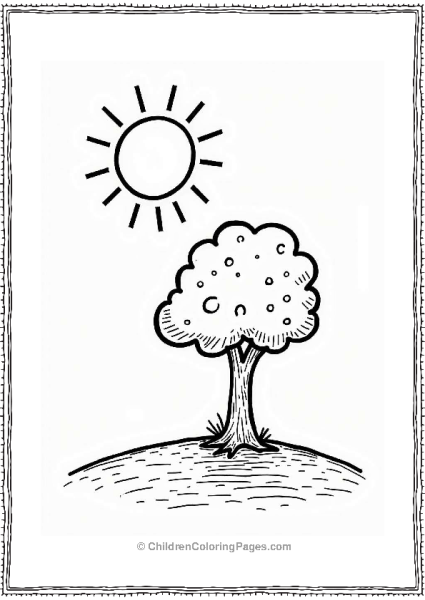 Sunbeams And Tree Shadows Free PDF Printable