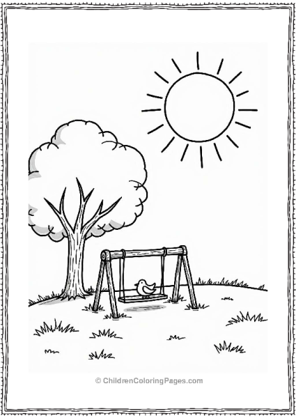 Sunny Day In The Park Free PDF Printable