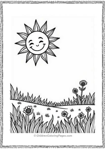 Sunshine In A Meadow Free PDF Printable