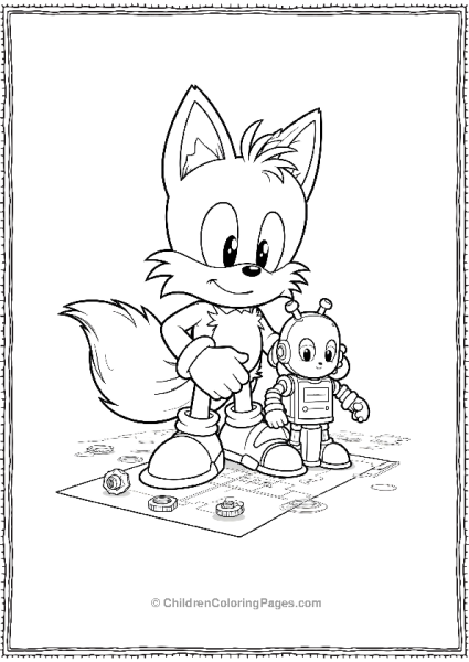 Tails Building A Robot Friend Free PDF Printable