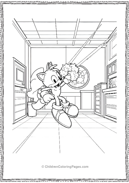 Tails Dodging Lasers In A Laboratory Free PDF Printable