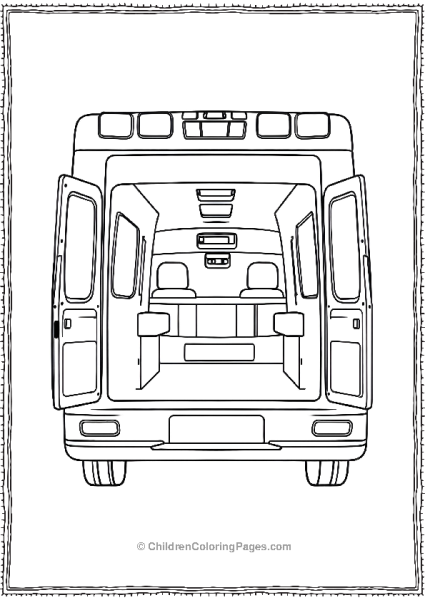 The Back Of An Ambulance Free PDF Printable