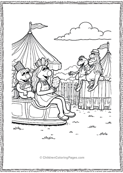 The Muppets Carnival Fun Free PDF Printable