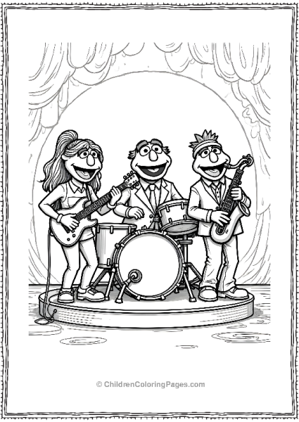 The Muppets Electric Mayhem Band Concert Scaled Free PDF Printable