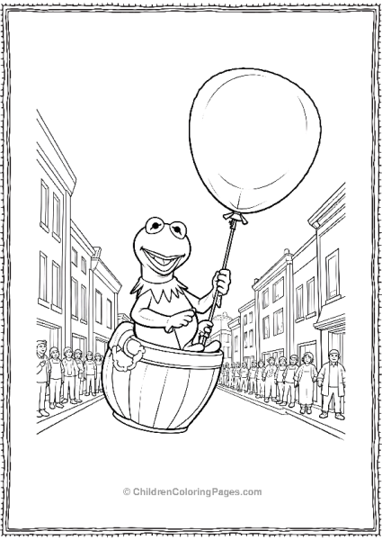 The Muppets Kermit Balloon Parade Free PDF Printable