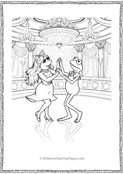 The Muppets Miss Piggy And Kermit Ballroom Dance Free PDF Printable