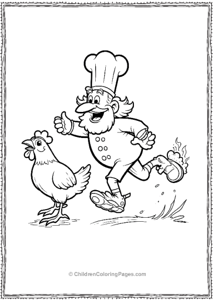 The Muppets Swedish Chef Chicken Chase Free PDF Printable