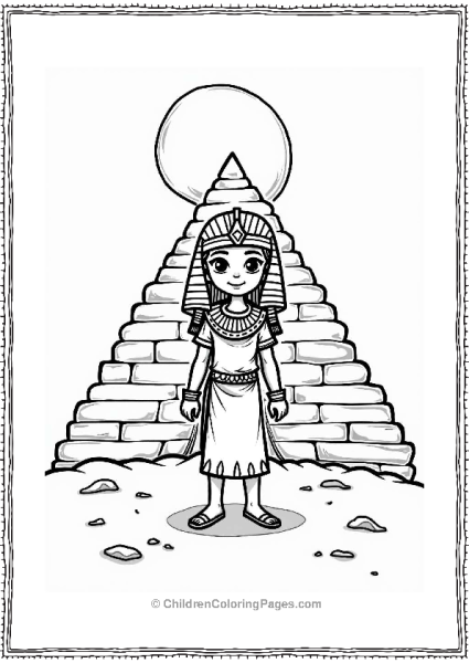 Time Traveler In Ancient Egypt Free PDF Printable