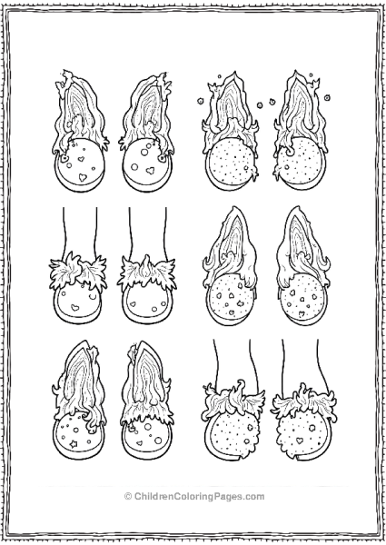 Unicorn Hooves Free PDF Printable