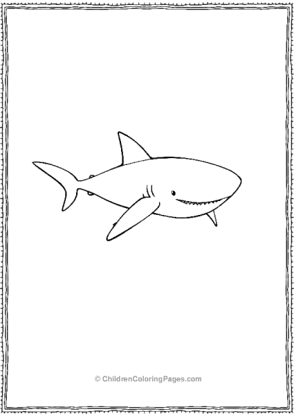 Whale Shark With A Stingray Free PDF Printable