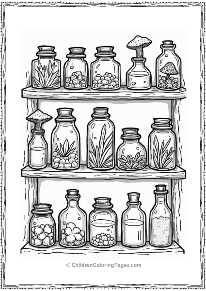 Wizards Potion Ingredients Collection Free PDF Printable