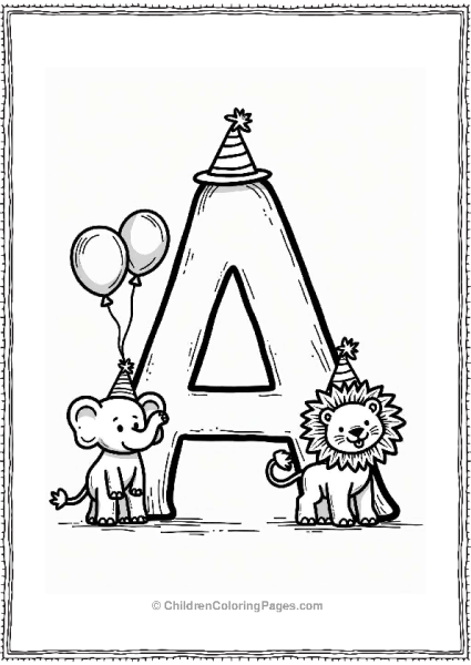 A Is For Animal Parade Free PDF Printable