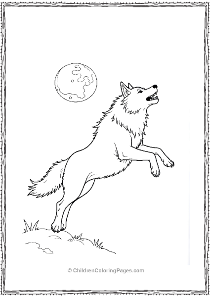 A Wolf In Midleap Free PDF Printable