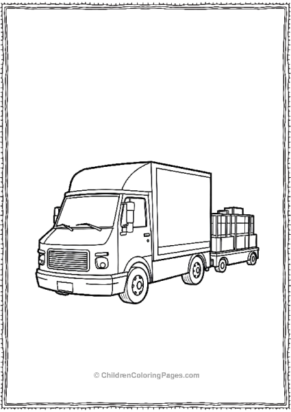 Airport Lugguage Truck Free PDF Printable