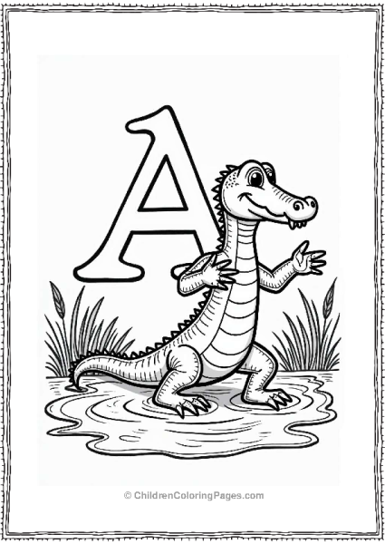 Astonishing Alligator Dance Free PDF Printable