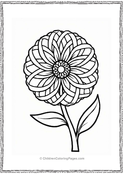 Celtic Knot Flower Design Free PDF Printable