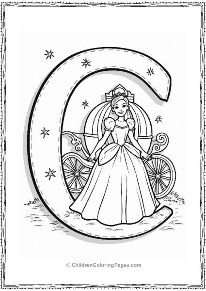 Cinderella And The Pumpkin Carriage Free PDF Printable