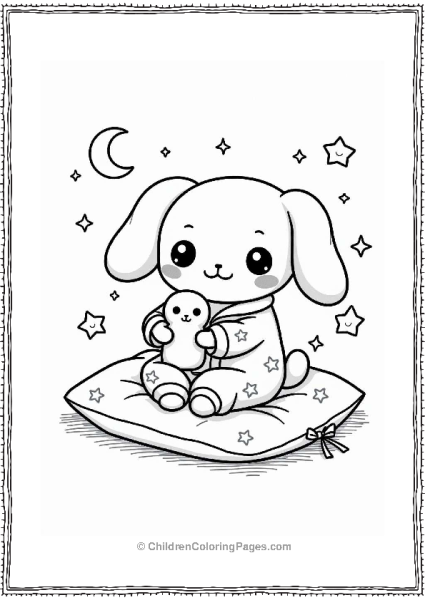 Cinnamoroll In Pajama Party Outfit Free PDF Printable