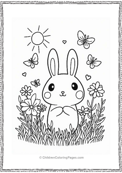 Cinnamoroll In Springtime Blooms Free PDF Printable