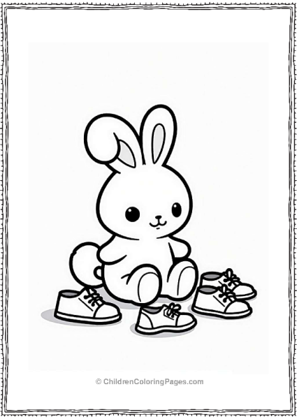 Cinnamoroll Trying On Shoes Free PDF Printable