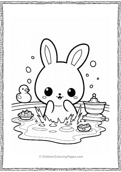 Cinnamoroll’s Bath Time Fun Free PDF Printable