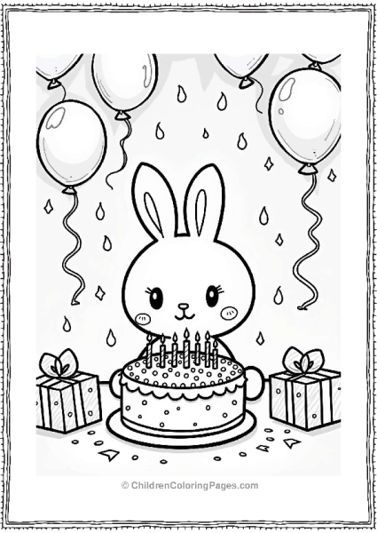 Cinnamoroll’s Birthday Celebration Free PDF Printable