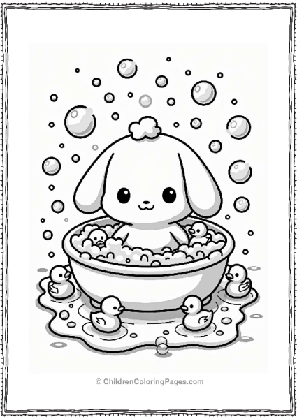 Cinnamoroll’s Bubble Adventure Free PDF Printable