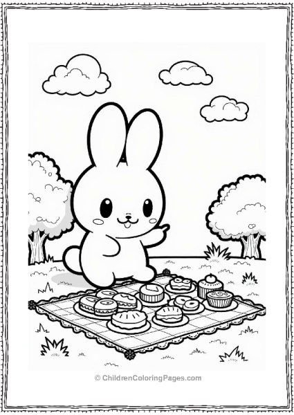 Cinnamoroll’s Picnic Adventure Free PDF Printable