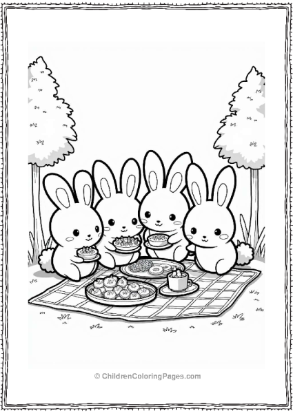 Cinnamoroll’s Picnic Party Free PDF Printable