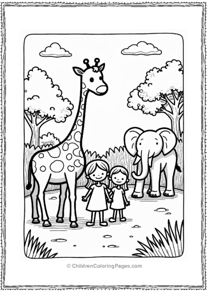 Cocomelon At The Zoo Free PDF Printable