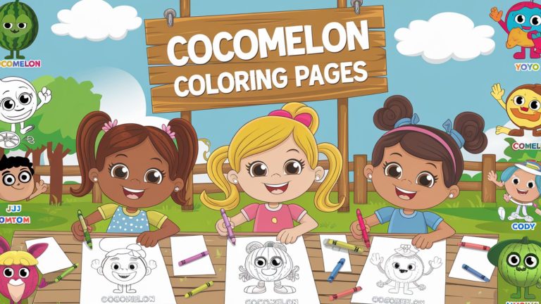 Cocomelon Coloring Pages