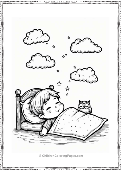 Cocomelon Dreaming Of Flying Sheep Free PDF Printable