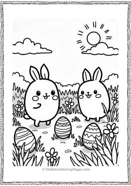 Cocomelon Easter Egg Hunt Free PDF Printable