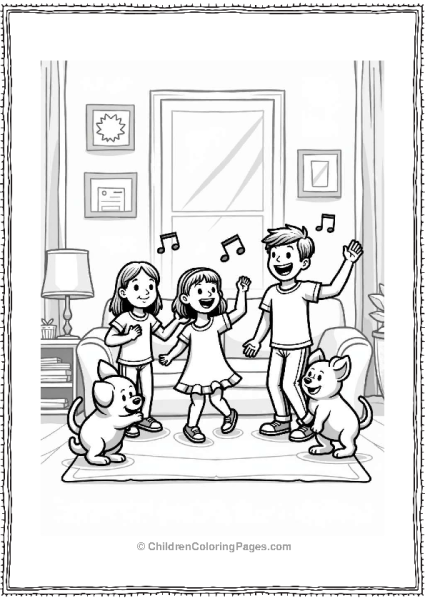 Cocomelon Family Dance Party Free PDF Printable