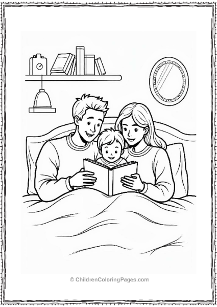 Cocomelon Family Reading Together Free PDF Printable